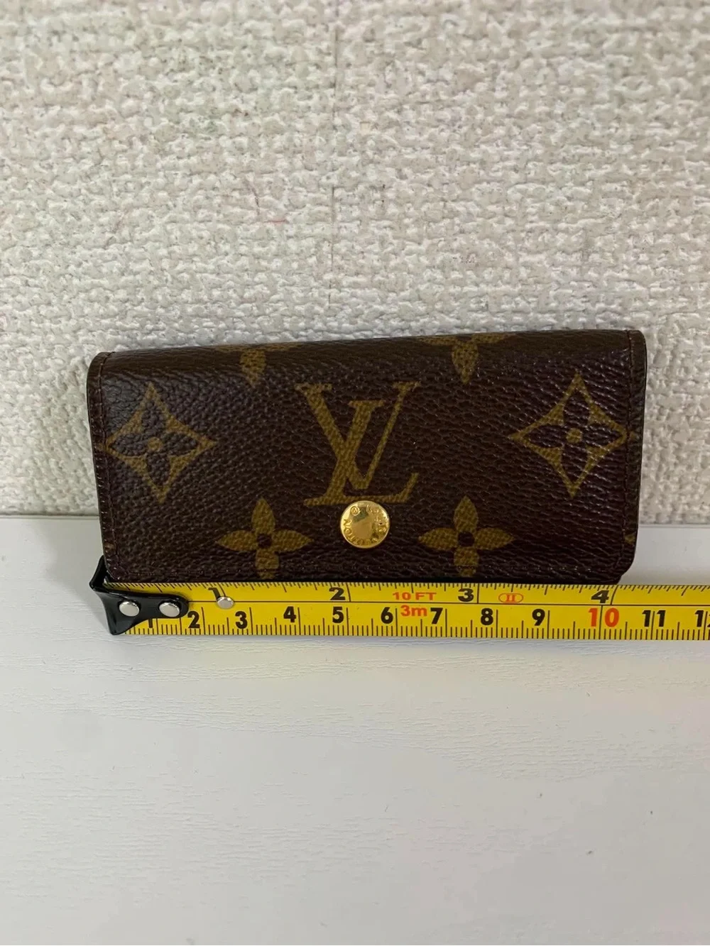 Louis Vuitton Brown and Gold Monogram Wallet